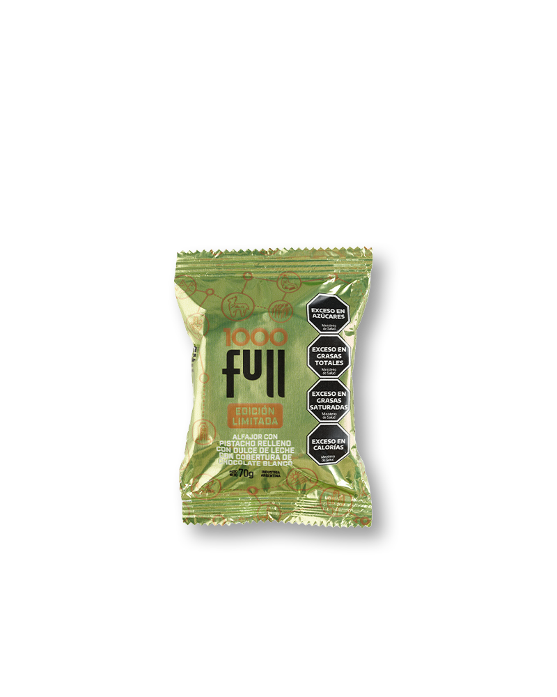 Alfajor de pistacho